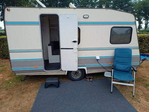 Caravan T.E.C 420, Caravans en Kamperen, Caravans, Particulier, tot en met 4, 500 - 750 kg, Treinzit, T.E.C., Lengtebed, 4 tot 5 meter