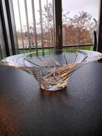 Frankrijk Durand Clerval Schaal Fruitschaal Kristal 1980, Ophalen of Verzenden