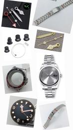 Horloge mod spullen zoals kast, banden, wijzers etc. (NH35), Sieraden, Tassen en Uiterlijk, Horloges | Heren, Staal, Polshorloge