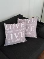 Set van twee sierkussens, Ophalen, Nieuw, Vierkant