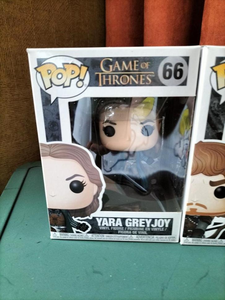 Funko Pop! Game of Thrones - Yara & Theon Greyjoy, Verzamelen, Poppetjes en Figuurtjes, Zo goed als nieuw, Ophalen of Verzenden
