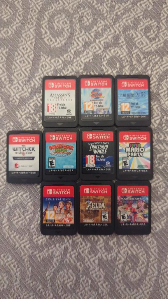 Nintendo Switch Games - Diverse Collectie, Spelcomputers en Games, Games | Overige, Ophalen of Verzenden