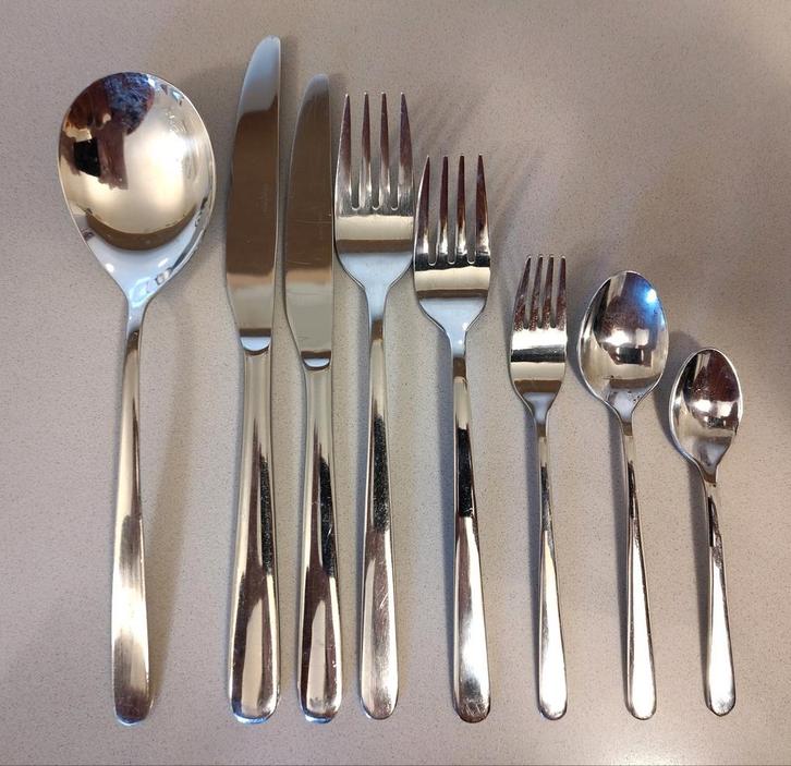 Gero Zilmeta 18/10 Basic nieuw model, Huis en Inrichting, Keuken | Bestek, Nieuw, Rvs of Chroom, Ophalen of Verzenden