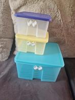 Tupperware venti smart set, Huis en Inrichting, Keuken | Tupperware, Ophalen of Verzenden, Zo goed als nieuw, Blauw, Bus of Trommel