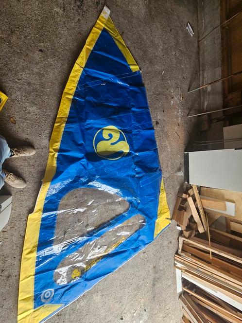 Windsurf zeil, Watersport en Boten, Windsurfen, Gebruikt, Zeil, Minder dan 250 cm, Met draagtas, 5 tot 7 m², Ophalen