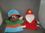 Hema piet en sint hand poppen  velours 28 cm, Diversen, Sinterklaas, Ophalen of Verzenden, Zo goed als nieuw