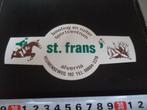 stickers Alverna St. Frans Bowling en ruiter sportcentrum, Hobby en Vrije tijd, Ophalen, Nieuw, Meerdere stickers