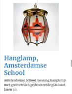 Hanglamp Amsterdamse School