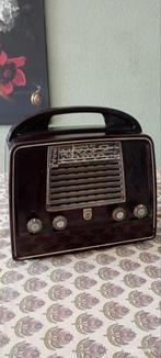 Phillips portable radio bakeliet LX34AB uit 1953, Ophalen of Verzenden, Zo goed als nieuw, Radio