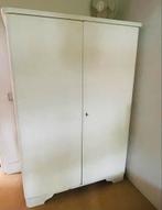Antieke Kledingkast met Roede, Hang- en Legruimte, Huis en Inrichting, Kasten | Kledingkasten, Ophalen, Gebruikt, 100 tot 150 cm