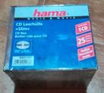 Hama Slim CD - DVD Doosjes 25 Stuks, Ophalen of Verzenden, Nieuw, Cd, Hama