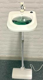 Loep Loep vergrootglas met verlichting met zware voet., Hobby en Vrije tijd, Vergrootglazen, Loepen en Loeplampen, Ophalen, Zo goed als nieuw