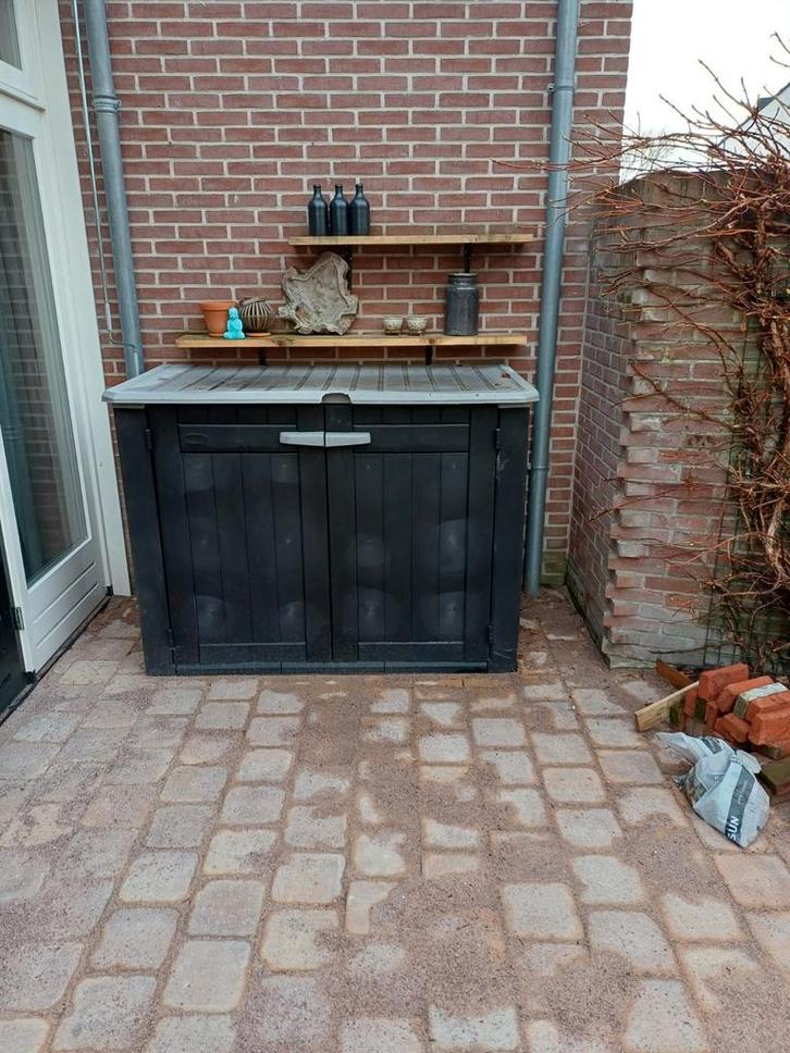 Keter Opbergbox - Tuinopslag, Tuin en Terras, Bergingen en Tuinkasten, Gebruikt, Containerberging, Kunststof, Ophalen