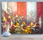 Schilderij – “Dans van Licht en Bloemen” 70x90 cm, Huis en Inrichting, Nieuw, Ophalen of Verzenden, Schilderij, 75 tot 100 cm