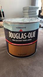 Douglas olie, Doe-het-zelf en Verbouw, Verf, Beits en Lak, Minder dan 5 liter, Ophalen, Zo goed als nieuw, Beits