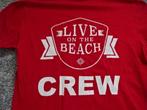 CREW shirt van Live on the Beach / CocaCola / als NIEUW / M, Maat 38/40 (M), Coca Cola, Ophalen of Verzenden, Zo goed als nieuw
