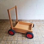 Playwood Houten Loopwagen / Duwkar met Grote Wielen, Ophalen, Gebruikt, -, Loopfiets