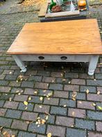 Hout Salontafel 119x80 x44, Huis en Inrichting, Tafels | Salontafels, 100 tot 150 cm, Zo goed als nieuw, Minder dan 50 cm, Rechthoekig