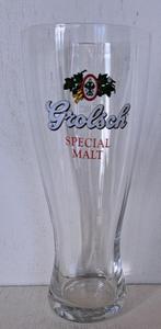 Grolsch Bierglas Special Malt logo 5, Ophalen of Verzenden, Nieuw, Glas of Glazen, Grolsch