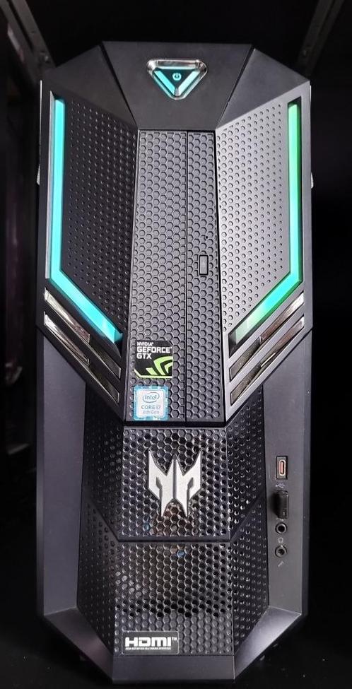 PREDATOR ORION 3000, i7 Game Computer, Computers en Software, Desktop Pc's, Zo goed als nieuw, HDD, SSD, 32 GB, Met videokaart