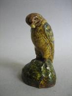 Oud aardewerk beeldje vogel - Aardewerkfabriek Katwijk ?, Ophalen of Verzenden