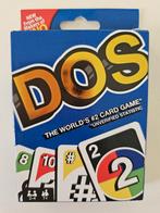 DOS card game - English - 2-4 players - age 7+ NEW in foil, Verzenden, Nieuw, Mattel