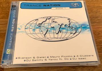 DUBBEL CD TRANCE NATION 2002-1VARIOUS 2002 WARNER EU beschikbaar voor biedingen