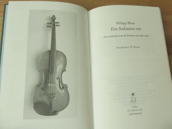 Philipp Blom - Een Italiaanse reis (gebonden, zgan), Boeken, Overige Boeken, Zo goed als nieuw, Ophalen of Verzenden