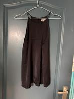 Zwarte grazende top, Kleding | Dames, Ophalen of Verzenden, Zo goed als nieuw, Zwart, Zonder mouw