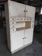 Antieke buffetkast ladenkast c.a 100 jaar apothekers kast, Ophalen