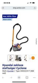 Hyundai Cyclone Zakloze Stofzuiger - Action, Ophalen, Stofzuiger, Zo goed als nieuw, Minder dan 1200 watt
