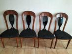 Eetstoelen, Huis en Inrichting, Stoelen, Ophalen, Gebruikt, Bruin, Vijf, Zes of meer stoelen