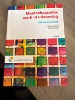 Maatschappelijk Werk in uitvoering, Ophalen of Verzenden, Alpha, Zo goed als nieuw, HBO