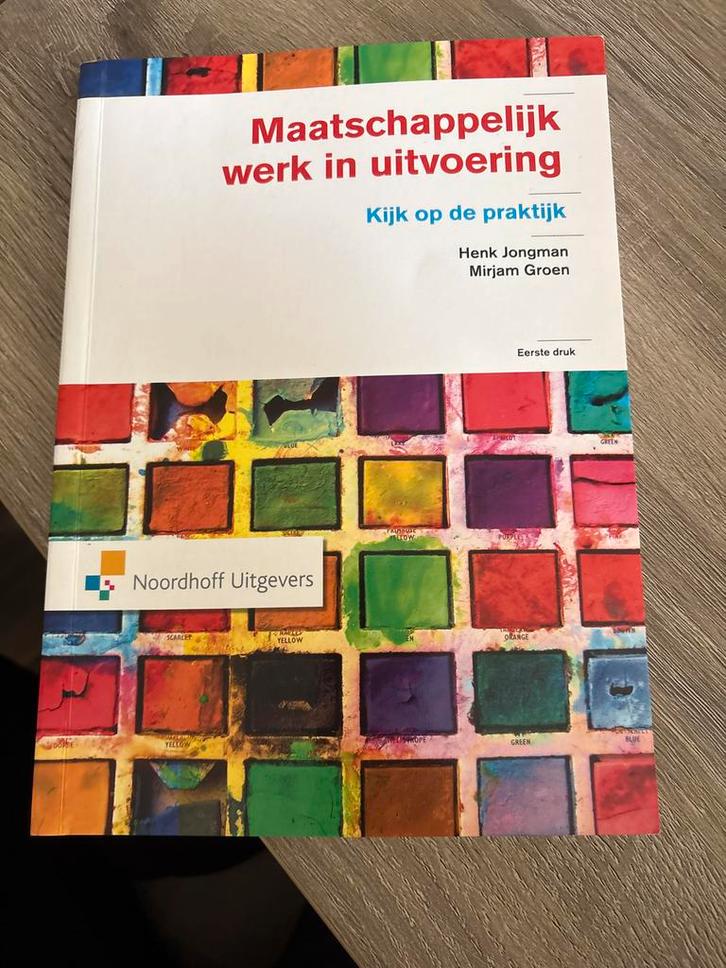 Maatschappelijk Werk in uitvoering, Boeken, Studieboeken en Cursussen, Zo goed als nieuw, HBO, Alpha, Ophalen of Verzenden