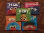 Sesamstraat boekjes met CD - Elmo, Bert, Koekiemonster, Pino, Boeken, Ophalen, Gelezen, Fictie algemeen