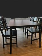 Eettafel met of zonder stoelen / Dining table, Huis en Inrichting, Tafels | Eettafels, Ophalen, 100 tot 150 cm, 50 tot 100 cm