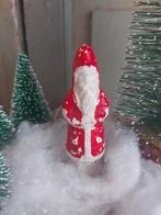Vintage kerstman caketopper , gips, Ophalen of Verzenden, Gebruikt