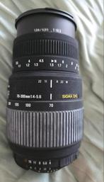 Sigma DG 70-300mm Telelens, Ophalen of Verzenden, Gebruikt, Telelens, Zoom