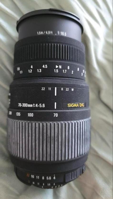 Sigma DG 70-300mm Telelens, Audio, Tv en Foto, Fotografie | Lenzen en Objectieven, Gebruikt, Telelens, Zoom, Ophalen of Verzenden