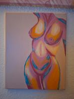 Schilderij vrouw, Antiek en Kunst, Kunst | Schilderijen | Abstract, Ophalen of Verzenden