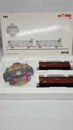 Marklin 46158 Wagonset Orgeltransport met CD, Wisselstroom, Wagon, Ophalen of Verzenden, Zo goed als nieuw