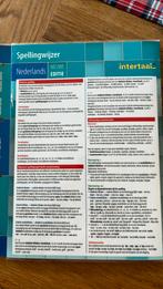 Intertaal - Spellingwijzer Nederlands, Ophalen of Verzenden, Nieuw