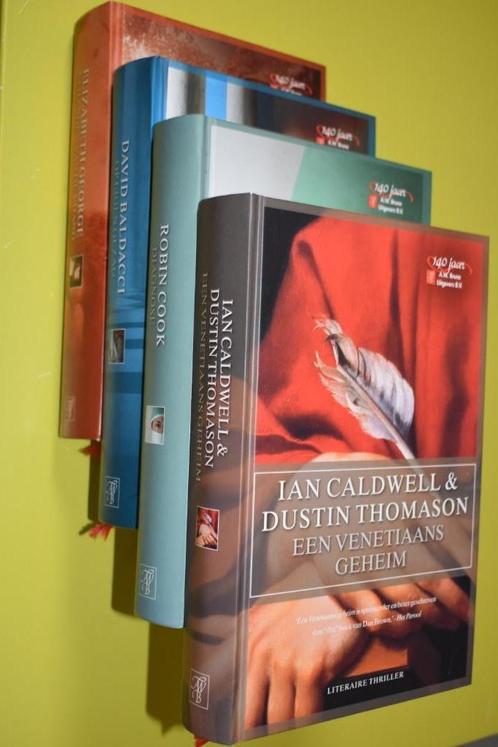 4 x Thriller Uitgave 140 jaar A.W. Bruna 2008-, Boeken, Fantasy, Zo goed als nieuw, Ophalen of Verzenden