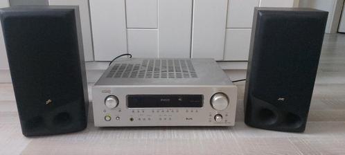 Denon DRA-700AE Stereo Receiver met speakers, Audio, Tv en Foto, Versterkers en Receivers, Zo goed als nieuw, Stereo, 60 tot 120 watt
