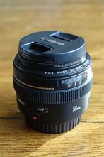 Canon EF 50mm f1.4 USM + ES-71II zonnekap + UV filter, Ophalen of Verzenden, Zo goed als nieuw, Standaardlens