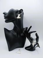 Exclusieve zilveren design armband + oorbellen, Mart Visser, Gebruikt, Info@zilverwebsite.nl, Verzenden, Zilverwebsite.nl