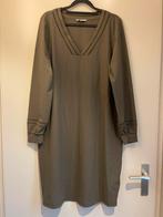 Sandwich olijfgroene travelstof jurk maat 42, Kleding | Dames, Jurken, Maat 42/44 (L), Ophalen of Verzenden, Zo goed als nieuw