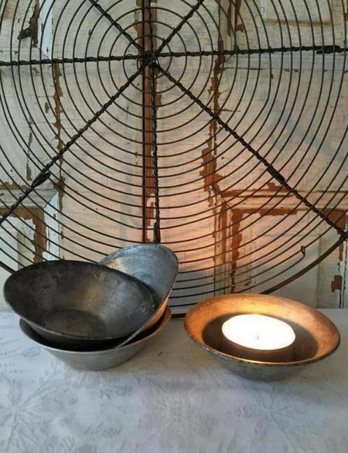 Oude Franse bakvormpjes 4 stuks, Antiek en Kunst, Curiosa en Brocante, Ophalen of Verzenden