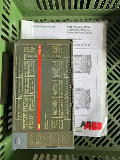 ABB Procontic CS31 PLC (07 KT 94) met handleiding, Hobby en Vrije tijd, Elektronica-componenten, Gebruikt, Ophalen of Verzenden