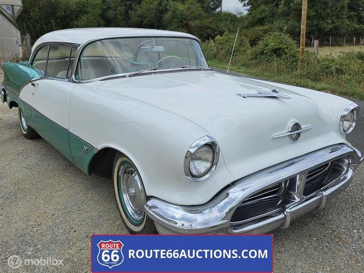 Oldsmobile Super 88 | 1956 | Route 66 Auctions, Auto's, Oldtimers, Bedrijf, Te koop, Oldsmobile, Benzine, Overige carrosserieën